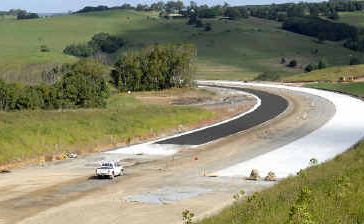 COMPLAINTS RECORDED: Ballina bypass construction work on the Pacific Highway near the Ross Lane interchange. COMPLAINTS RECORDED: Ballina bypass construction work on the Pacific Highway near the Ross Lane interchange.